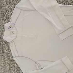 NEW TOMMY BAHAMA long sleeve shirt in white, size medium.